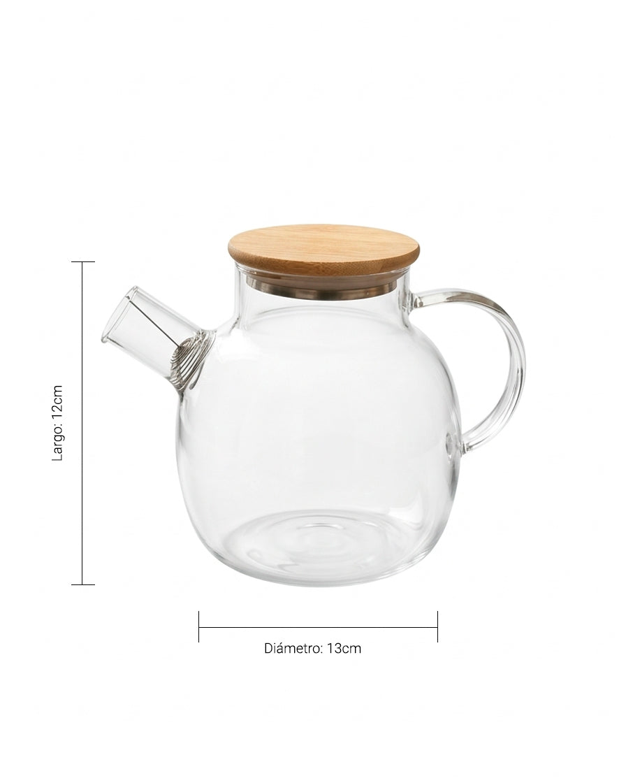 Tetera de vidrio 1000ml